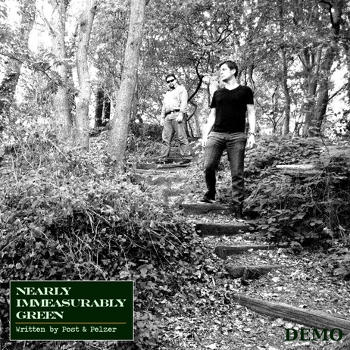 "Nearly Immeasurably Green" cd-cover